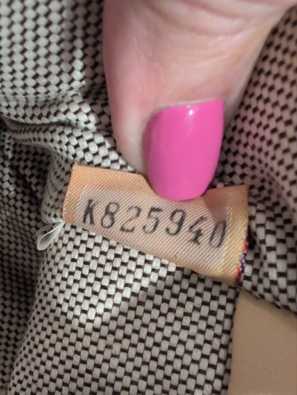 Dooney & Bourke Monogram Satchel in Brown and Cream - Picture 9 of 11